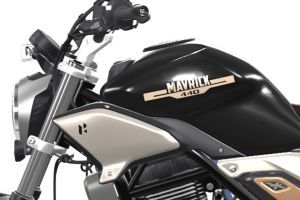 Left Side of Fuel Tank of Model_