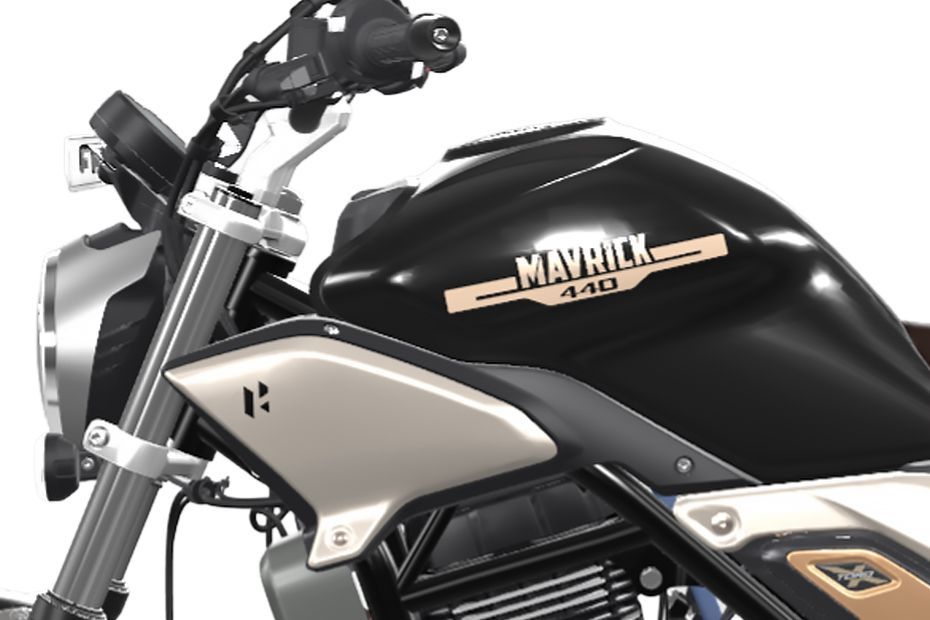 Left Side of Fuel Tank of Model_