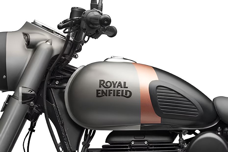 Left Side of Fuel Tank of Model_