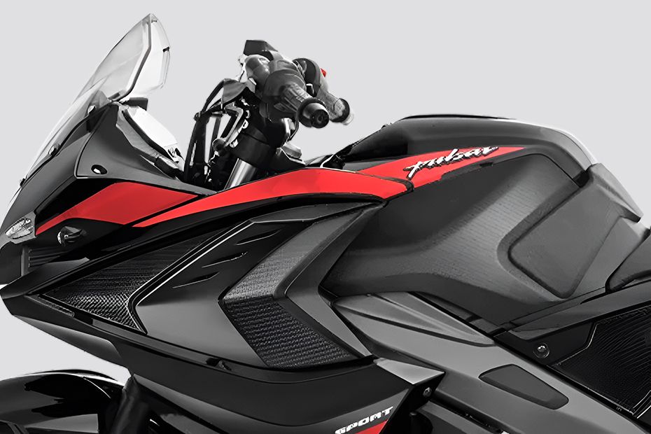 Left Side of Fuel Tank of Model_