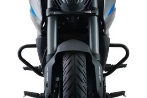 Leg Guard View of Pulsar NS200
