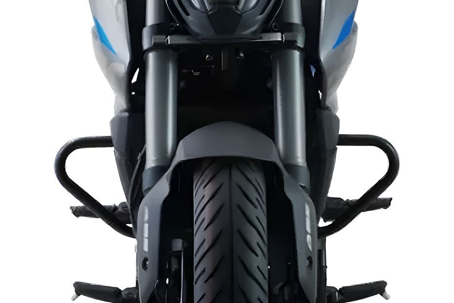 Leg Guard View of Pulsar NS200