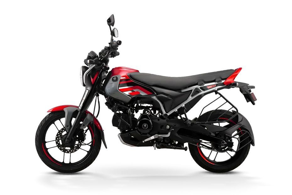 Left Side View of Freedom 125