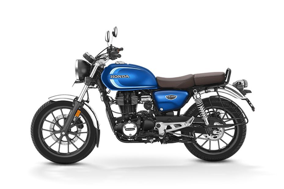 Left Side View of CB350 H'ness