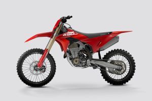 Left Side View of Desmo450 MX