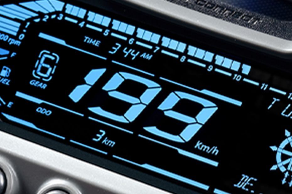Odometer of Pulsar NS200