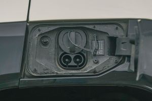 Charging Flap (Open) Image of BE 6