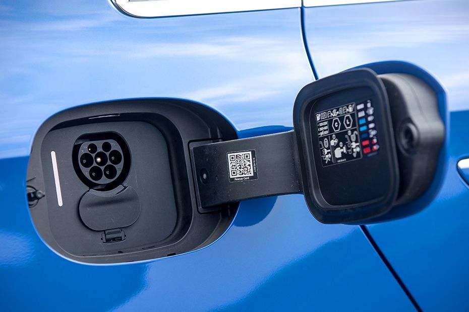 Open Charging Flap Image of CLA Electric
