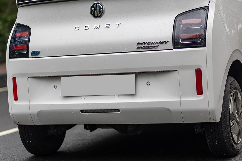 Rear Bumper Image of Comet EV
