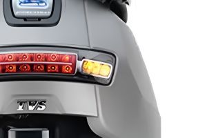 Rear Indicator View of iQube ST