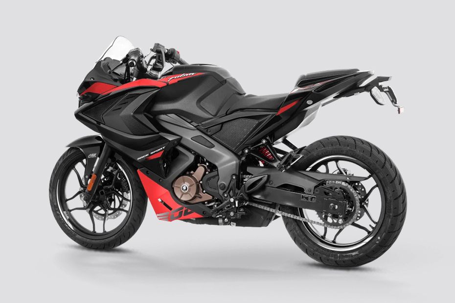 Rear Left View of Pulsar RS200