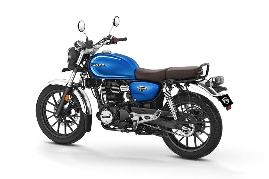 Rear Left View of CB350 H'ness