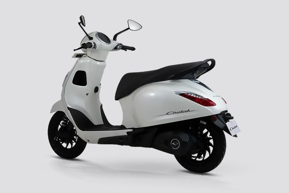 Rear Left View of Chetak