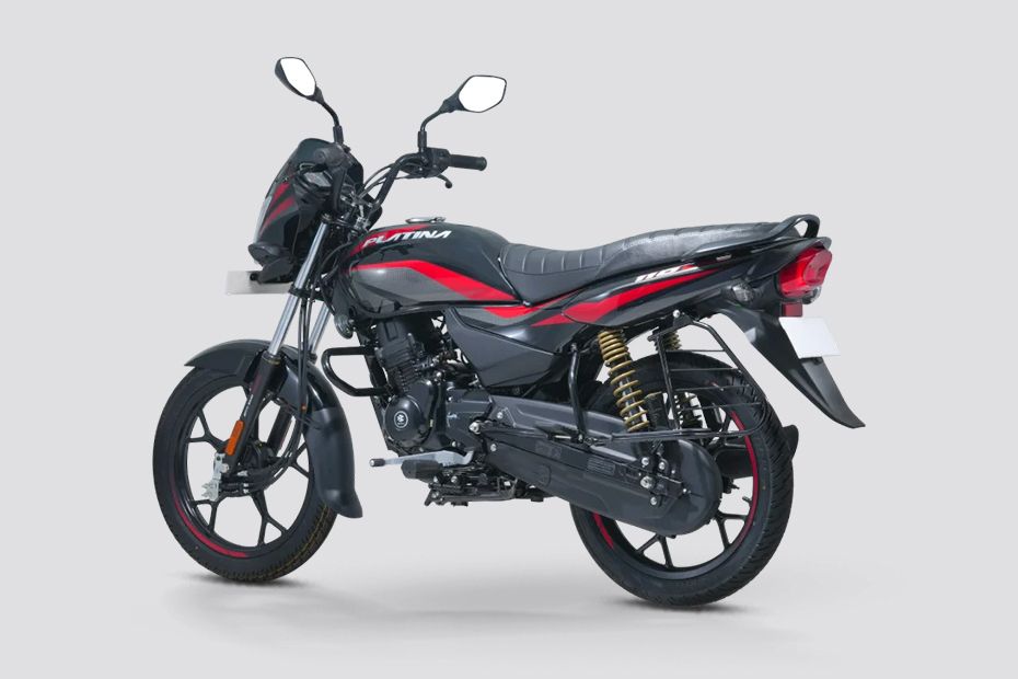 Rear Left View of Platina 110