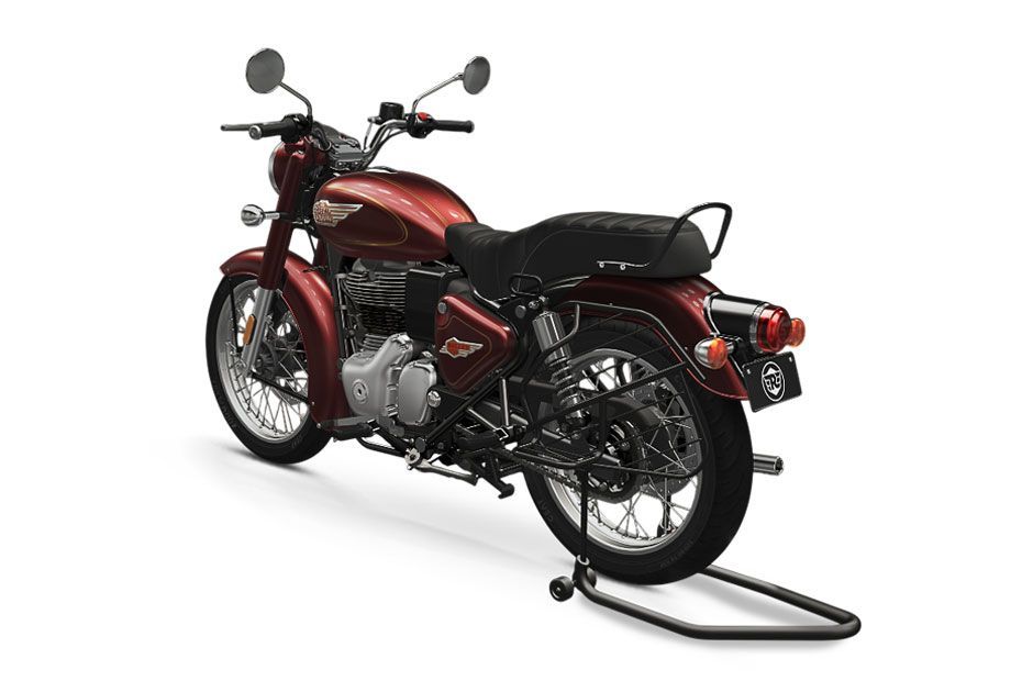 Rear Left View of Bullet 350