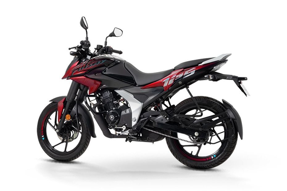 Rear Left View of Pulsar N125