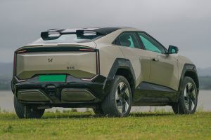 Rear Right Three Quarter View Image of BE 6