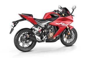 Rear Right View of Karizma XMR