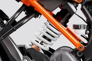 Rear Suspension of 200 Duke