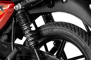 Rear Suspension View of CT 110X