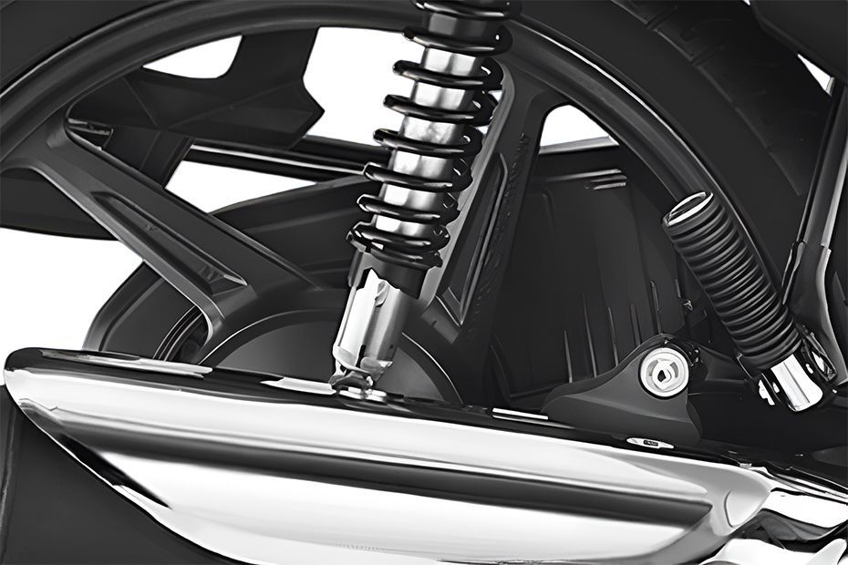 Rear Suspension View of Shine