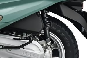 Rear Suspension View of Access 125