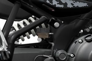 Rear Suspension View of Himalayan 450