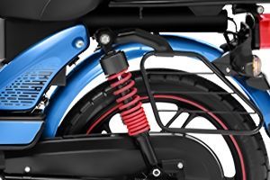 Rear Suspension View of XL100