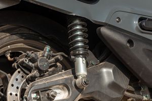 Rear Suspension View of Indie