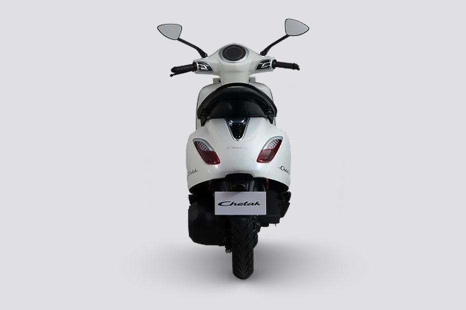 Rear View of Chetak