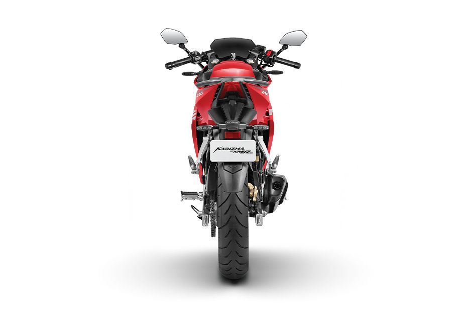 Rear View of Karizma XMR