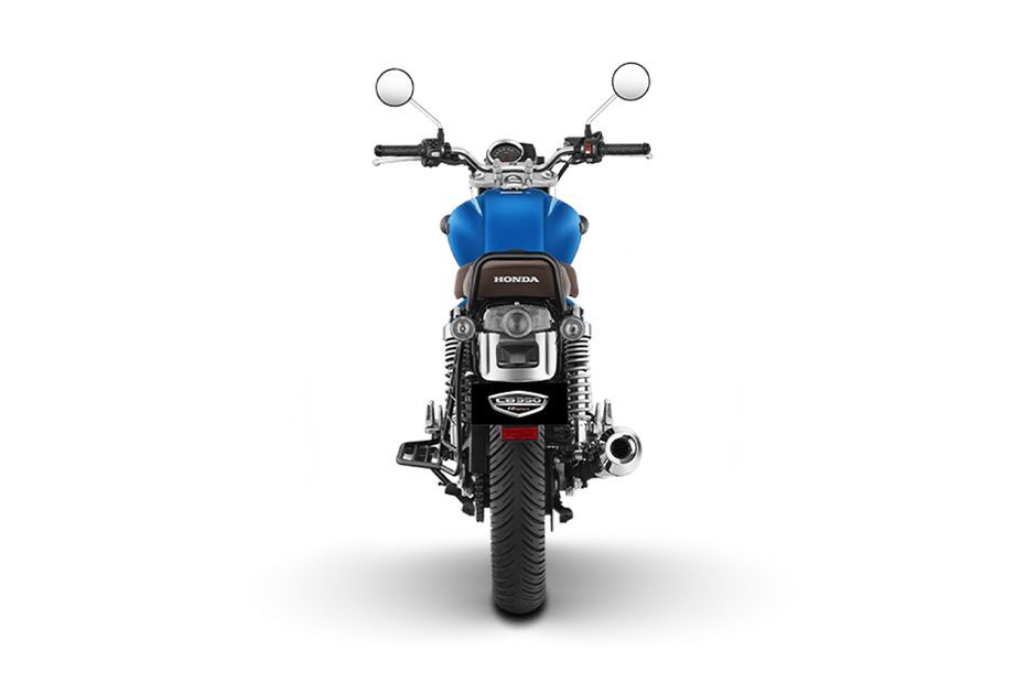 Rear View of CB350 H'ness