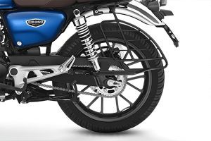 Rear Wheel of CB350 H'ness