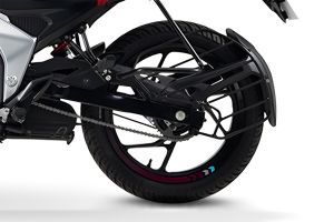 Rear Wheel of Pulsar N125