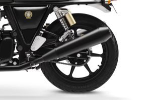 Rear Wheel of Continental GT 650