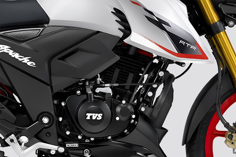 Engine (Right) of Apache RTR 160 4V