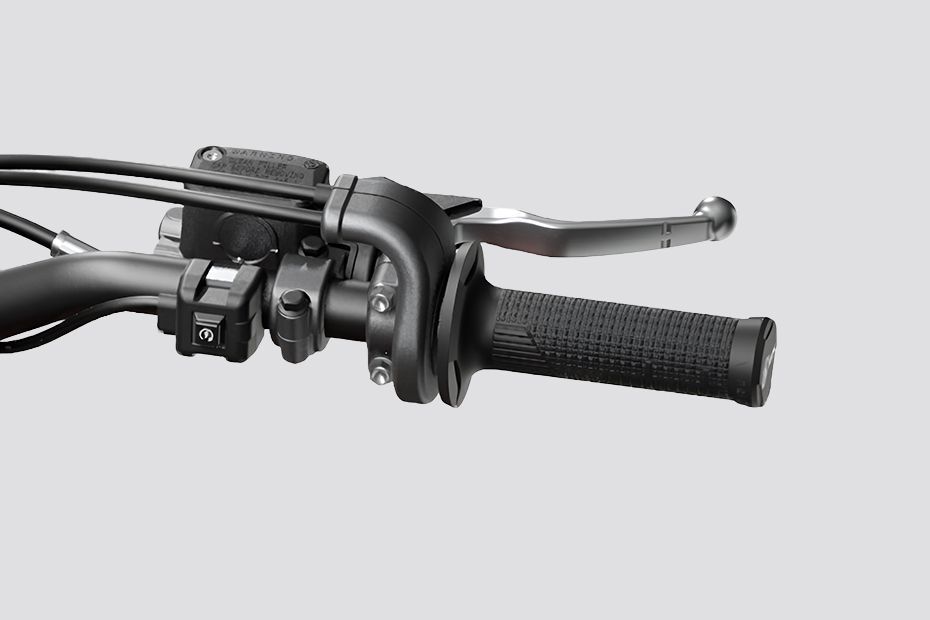 Right Switchgear of  Desmo450 MX