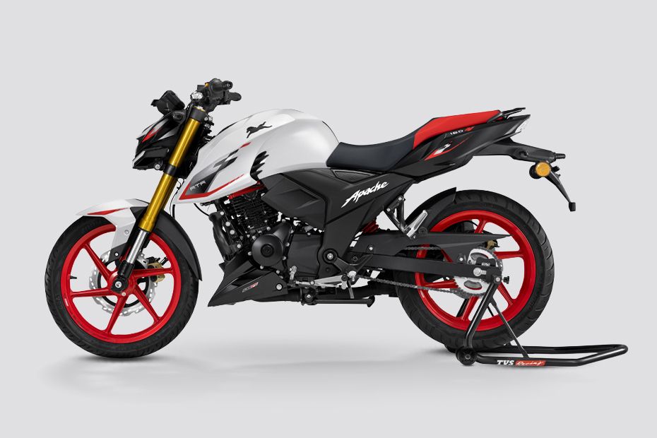 Side Profile View (Left) of Apache RTR 160 4V