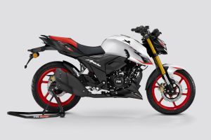 Side Profile View (Right) of Apache RTR 160 4V