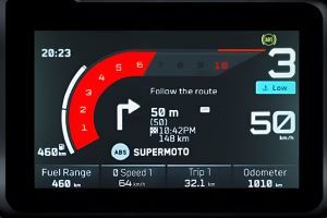 Tachometer of 200 Duke