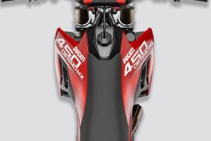 Top of Fuel Tank of Model_