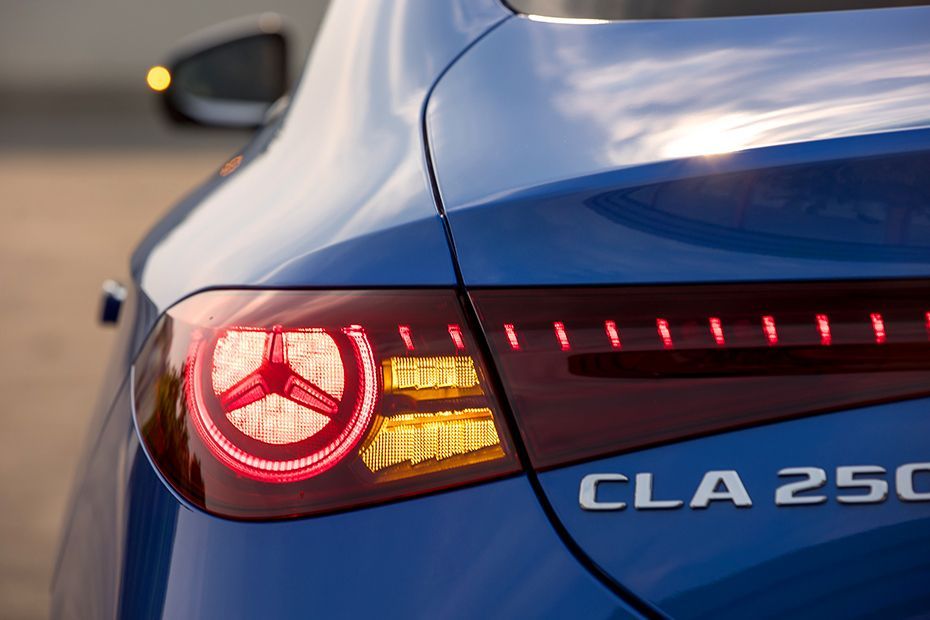 Turn Indicator Rear Image of CLA Electric