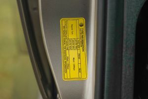Tyre Pressure Information Image of BE 6