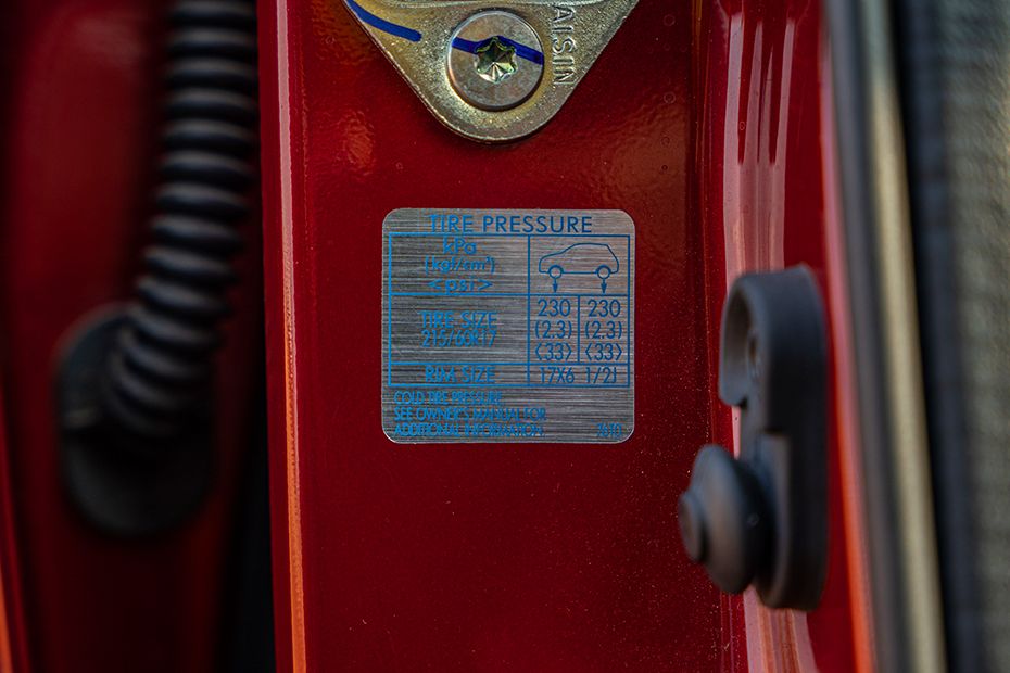 Tyre Pressure Information Image of Hyryder