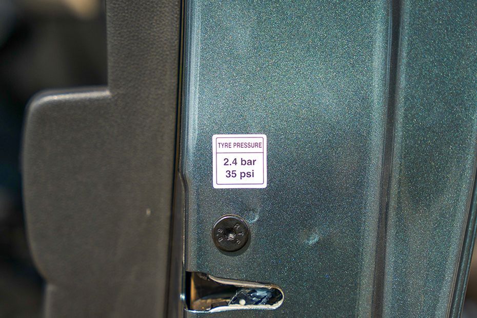 Tyre Pressure Information Image of Gravite