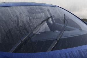 Wiper with full windshield Image of City