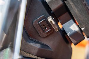Charging ports of 390 Adventure