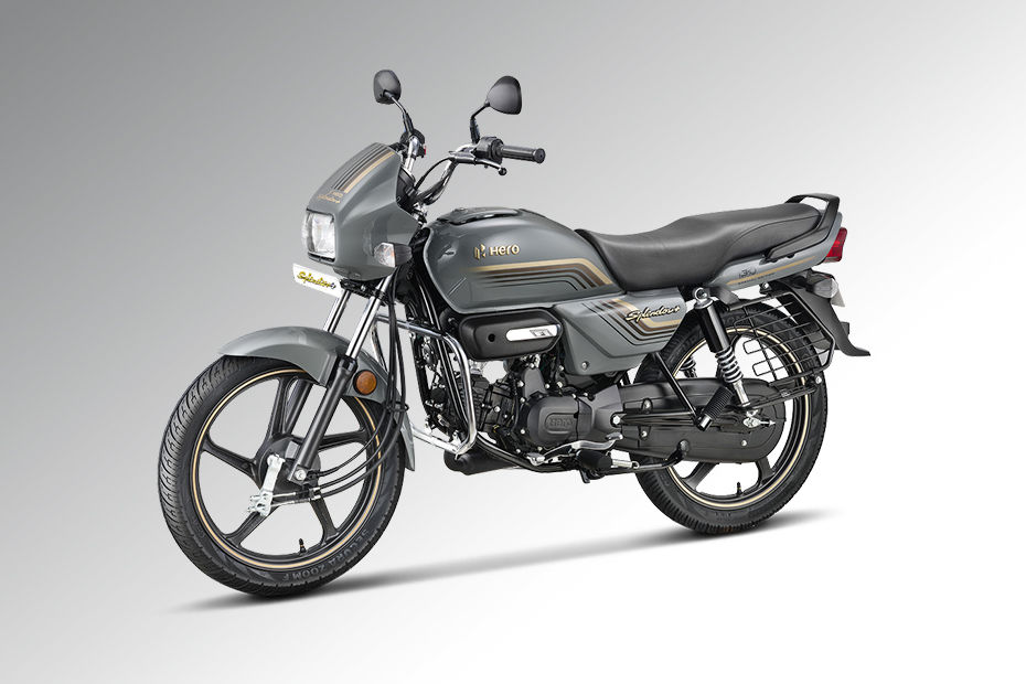 Hero Splendor Plus Industrial Dark Grey colour