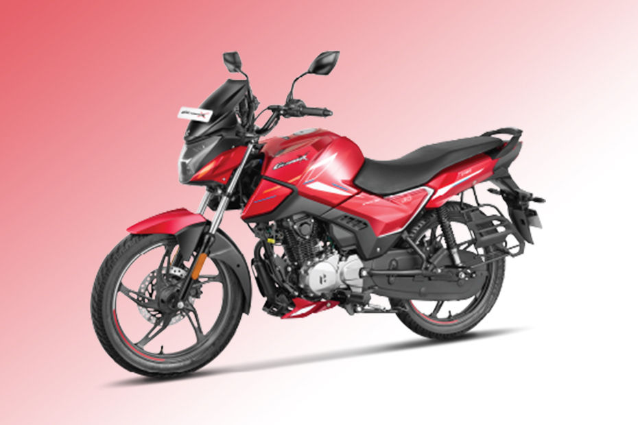 Hero Glamour X 125 Candy Blazing Red colour