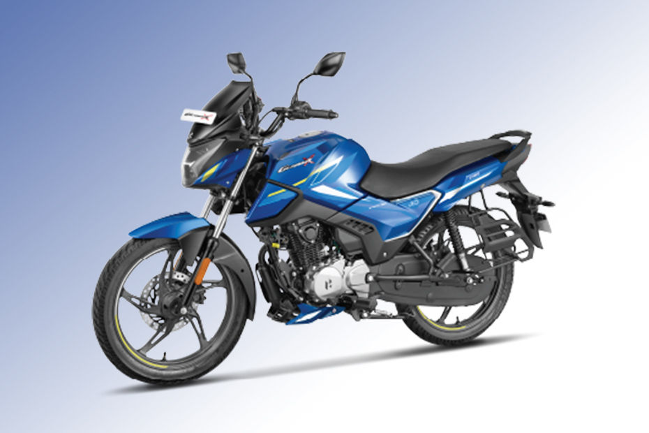 Hero Glamour X 125 Matt Metallic Silver colour